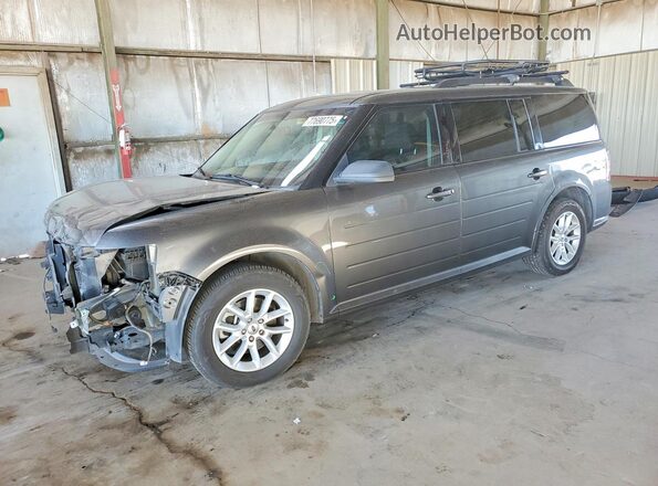 2FMGK5B81JBA09164 2018 FORD FLEX Gray Przód lewy