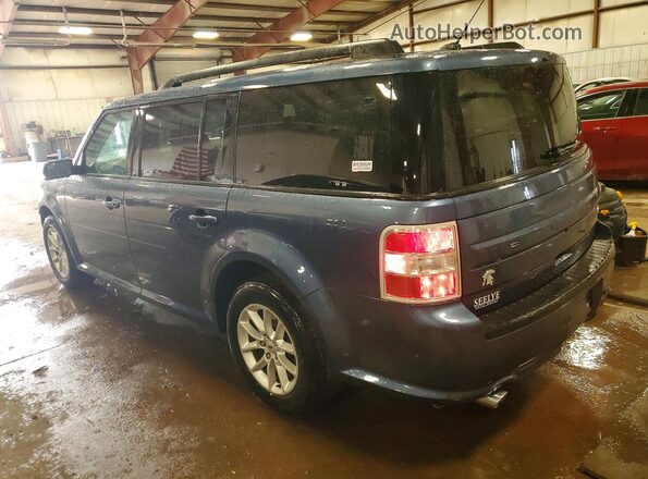 2FMGK5B81KBA25396 2019 FORD FLEX Blue Задня ліва чверть