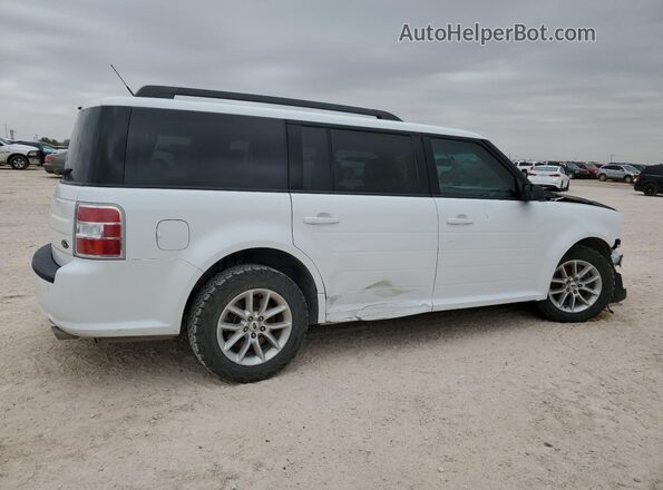 2FMGK5B82KBA01446 2019 FORD FLEX White Tył prawy