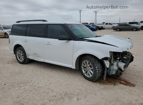 2FMGK5B82KBA01446 2019 FORD FLEX White Przód prawy