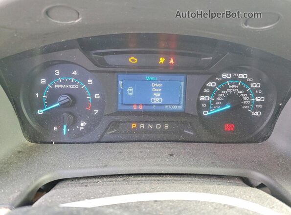 2FMGK5B83GBA06632 2016 FORD FLEX Silver Widok zestawu wskaźników