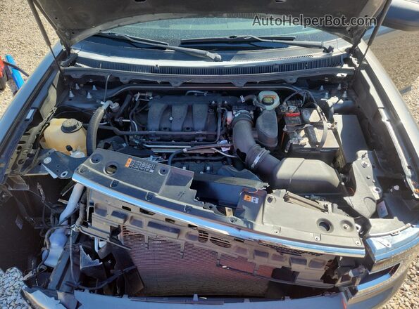 2FMGK5B83HBA02615 2017 FORD FLEX Угольный Вид подкапотного пространства