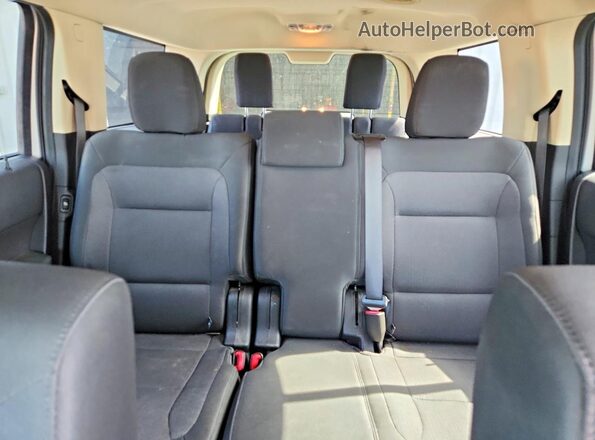 2FMGK5B84GBA10642 2016 FORD FLEX Серебряный Вид задних сидений