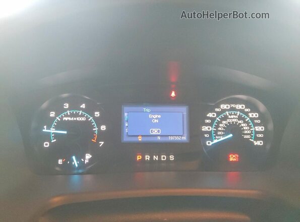2FMGK5B84GBA16649 2016 FORD FLEX Бирюзовый Вид щитка приборов