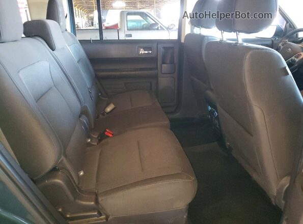 2FMGK5B84GBA16649 2016 FORD FLEX Бирюзовый Вид задней части салона