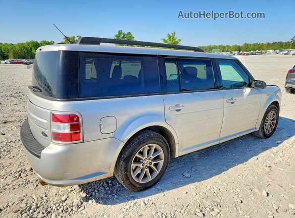 2FMGK5B85JBA10401 2018 FORD FLEX Silver Tył prawy