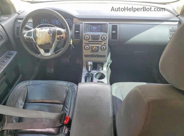 2FMGK5B86KBA17780 2019 FORD FLEX Gray Widok deski rozdzielczej