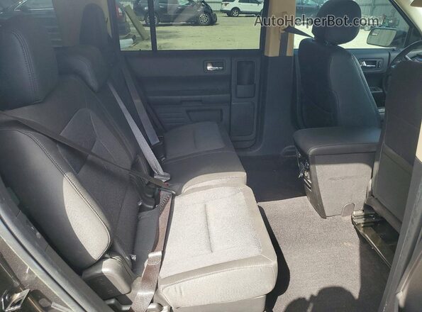 2FMGK5B86KBA17780 2019 FORD FLEX Gray Widok wnętrza z tyłu