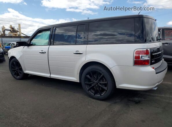 2FMGK5C80KBA24321 2019 FORD FLEX Белый Задняя левая четверть