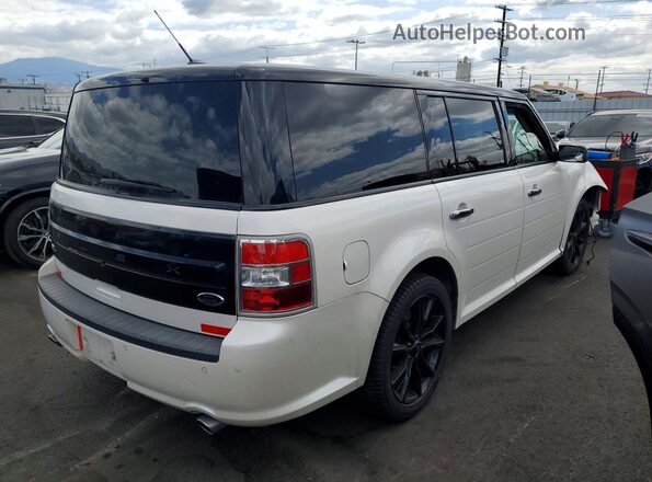 2FMGK5C80KBA24321 2019 FORD FLEX Белый Задняя правая четверть