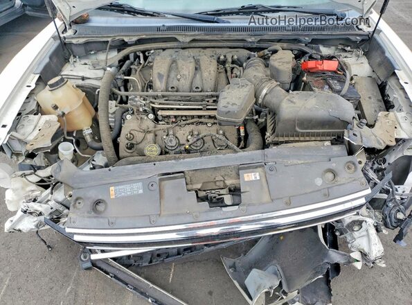 2FMGK5C80KBA24321 2019 FORD FLEX Белый Вид подкапотного пространства