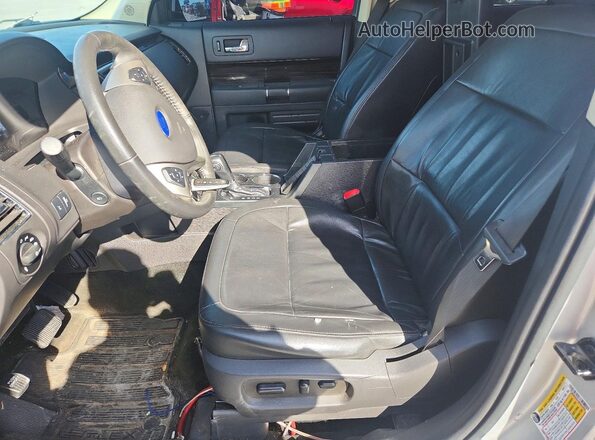 2FMGK5C81GBA22990 2016 FORD FLEX Серебряный Вид салона спереди
