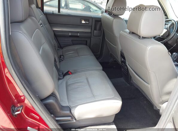 2FMGK5C82JBA16347 2018 FORD FLEX Red Vista de la etiqueta del VIN