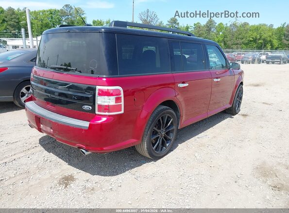 2FMGK5C82JBA16347 2018 FORD FLEX Red Trasero derecho