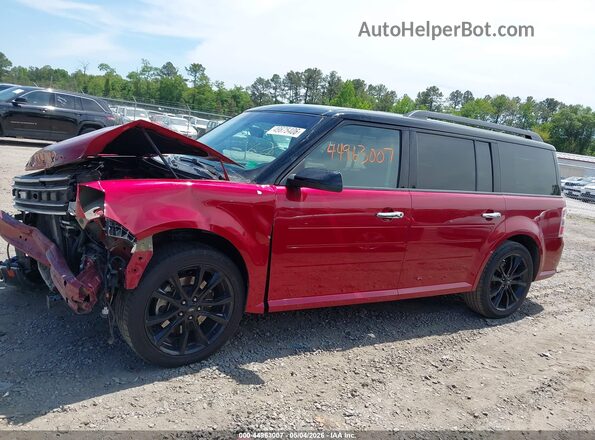 2FMGK5C82JBA16347 2018 FORD FLEX Red Vista interior de 360 grados