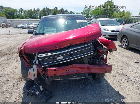 2FMGK5C82JBA16347 2018 FORD FLEX Red Vista del cuadro de instrumentos