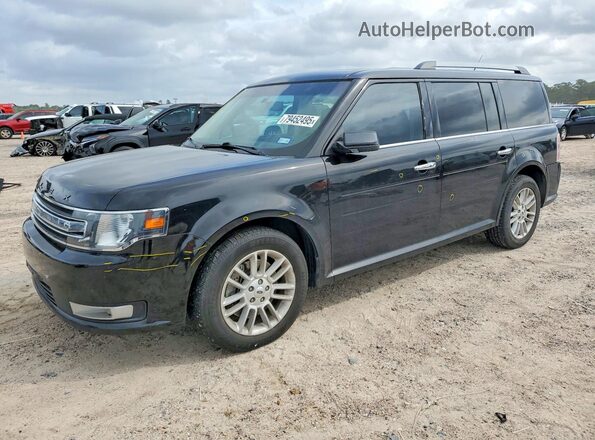2FMGK5C82KBA38737 2019 FORD FLEX Black Przód lewy