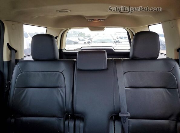 2FMGK5C82KBA38737 2019 FORD FLEX Black Widok tylnych siedzeń