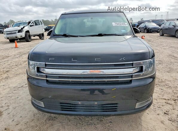 2FMGK5C82KBA38737 2019 FORD FLEX Black Widok z przodu