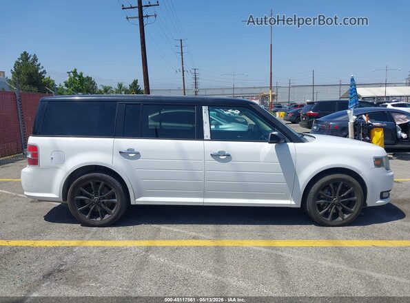 2FMGK5C84GBA00515 2016 FORD FLEX White Vista interior trasera