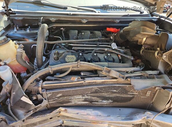 2FMGK5C85KBA17316 2019 FORD FLEX Gray Widok komory silnika
