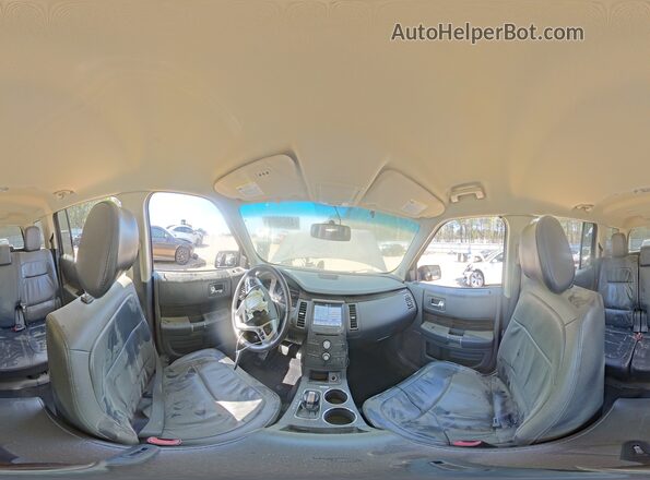 2FMGK5C85KBA17316 2019 FORD FLEX Gray 