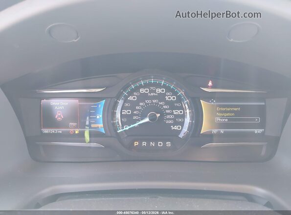 2FMGK5C86HBA03238 2017 FORD FLEX Gray Vista de los asientos traseros