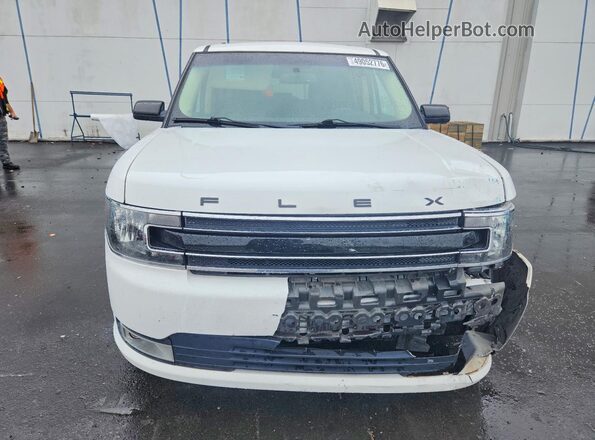 2FMGK5C88GBA22677 2016 FORD FLEX Белый Вид спереди