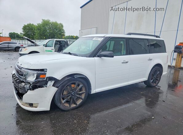 2FMGK5C88GBA22677 2016 FORD FLEX Белый Передняя левая четверть