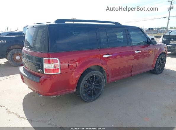 2FMGK5C8XGBA21014 2016 FORD FLEX Red Tył prawy