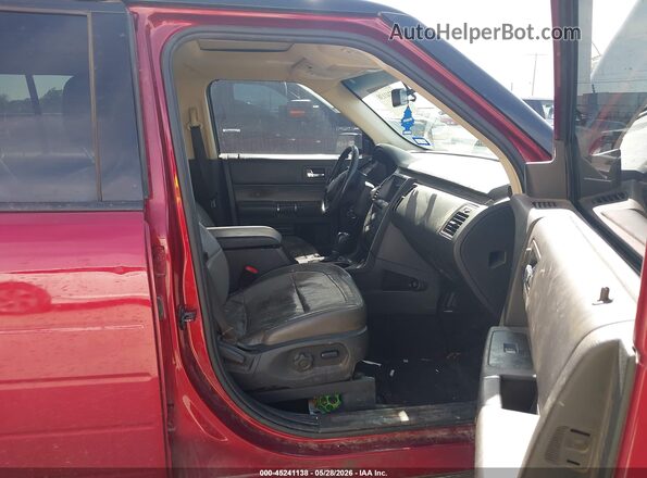 2FMGK5C8XGBA21014 2016 FORD FLEX Red Widok wnętrza z przodu