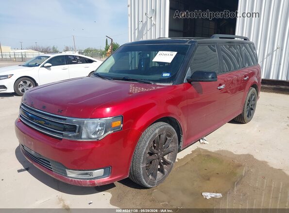 2FMGK5C8XGBA21014 2016 FORD FLEX Red Przód lewy