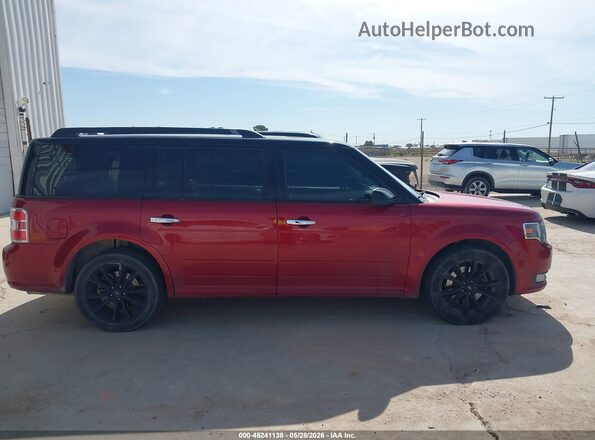 2FMGK5C8XGBA21014 2016 FORD FLEX Red Widok wnętrza z tyłu