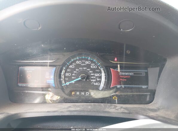 2FMGK5C8XGBA21014 2016 FORD FLEX Red Widok tylnych siedzeń