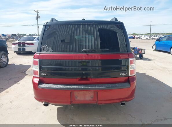 2FMGK5C8XGBA21014 2016 FORD FLEX Red 