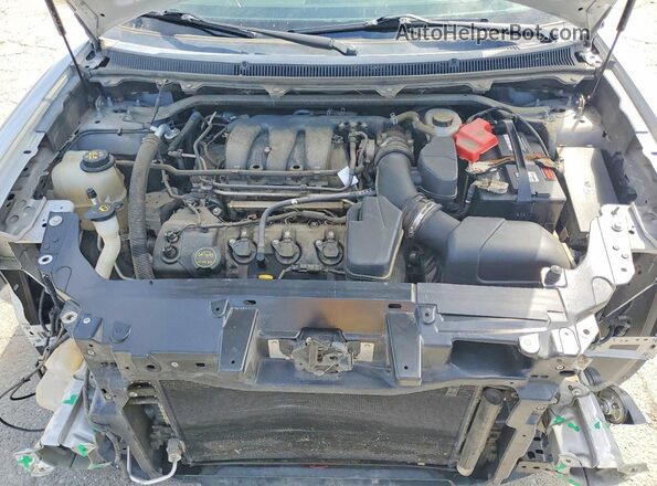 2FMGK5C8XKBA39277 2019 FORD FLEX Silver Engine compartment view