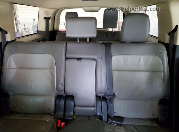 2FMGK5D80GBA01529 2016 FORD FLEX Gray Widok tylnych siedzeń