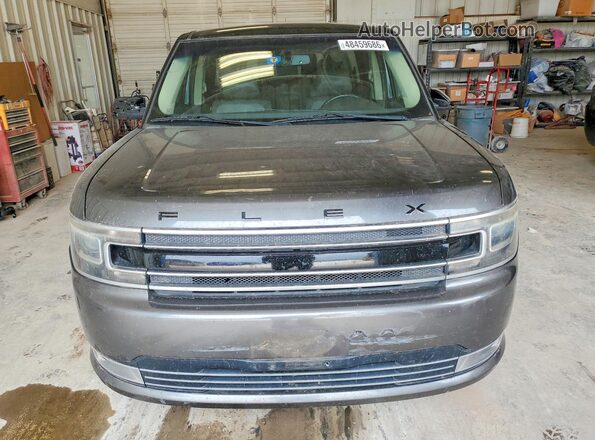 2FMGK5D80GBA01529 2016 FORD FLEX Gray Widok z przodu