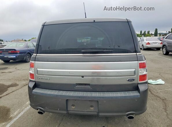 2FMGK5D80KBA35642 2019 FORD FLEX Серый Вид сзади