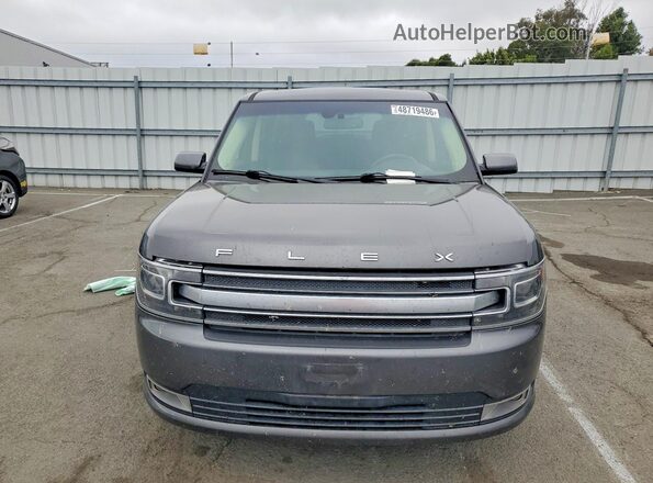 2FMGK5D80KBA35642 2019 FORD FLEX Серый Вид спереди