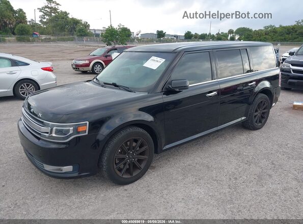 2FMGK5D83HBA00568 2017 FORD FLEX Black Передня ліва чверть