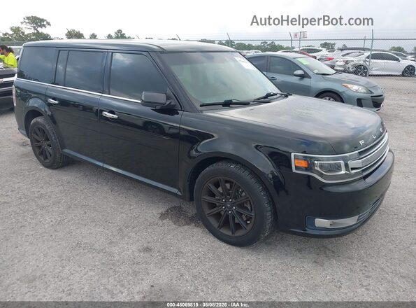 2FMGK5D83HBA00568 2017 FORD FLEX Black Передня права чверть