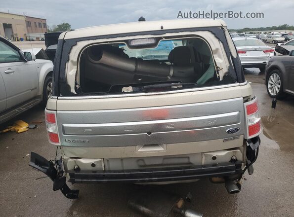 2FMGK5D87JBA01132 2018 FORD FLEX Gold Vista trasera