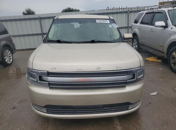 2FMGK5D87JBA01132 2018 FORD FLEX Gold Vista frontal
