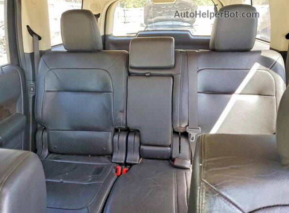 2FMGK5D87JBA13362 2018 FORD FLEX Black Widok tylnych siedzeń