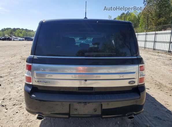 2FMGK5D87JBA13362 2018 FORD FLEX Black Widok z tyłu