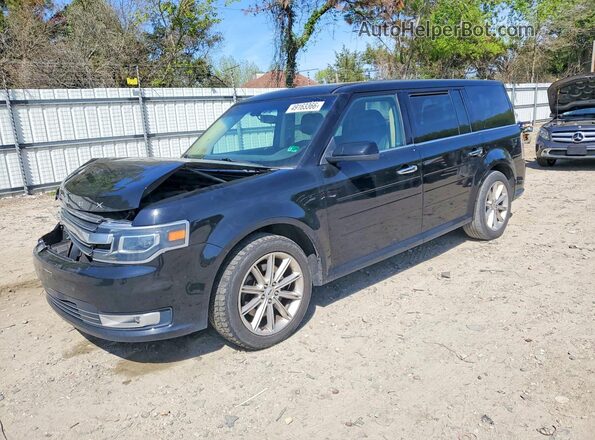 2FMGK5D87JBA13362 2018 FORD FLEX Black Przód lewy