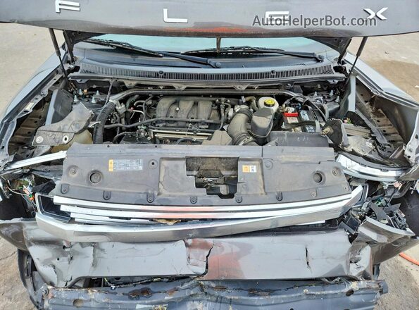 2FMGK5D87KBA36061 2019 FORD FLEX Gray Շարժիչի բաժամունքի տեսք
