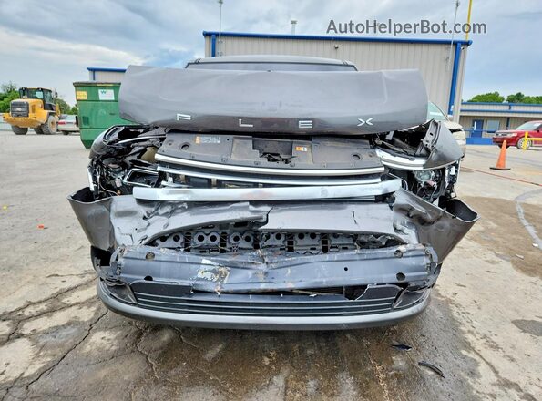 2FMGK5D87KBA36061 2019 FORD FLEX Gray Դիմացի տեսք