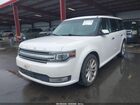 2017 Ford Flex Limited White vin: 2FMGK5D88HBA03353